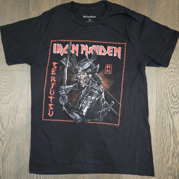 Iron Maiden Other - Iron Maiden SENJUTSU USA ONLY PROMO SHIRT 2021 Wotw Stratego Men's Size M